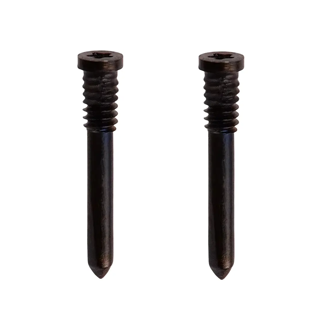 Tornillos inferiores (negros) | Pieza de repuesto para iPhone 16/Plus/Pro/Pro Max