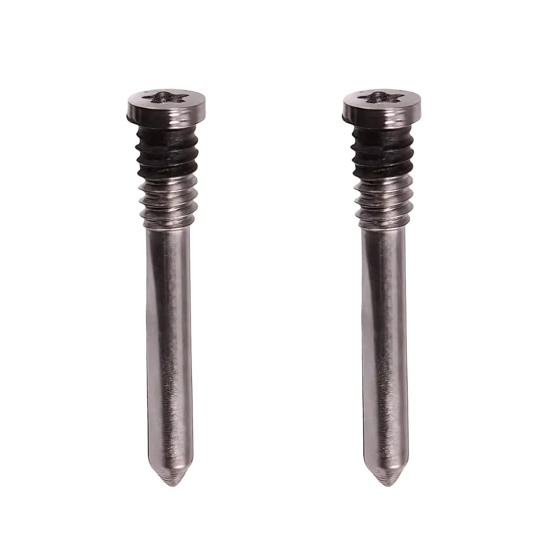 Tornillos inferiores (plateados) | Pieza de repuesto para iPhone 16/Plus/Pro/Pro Max