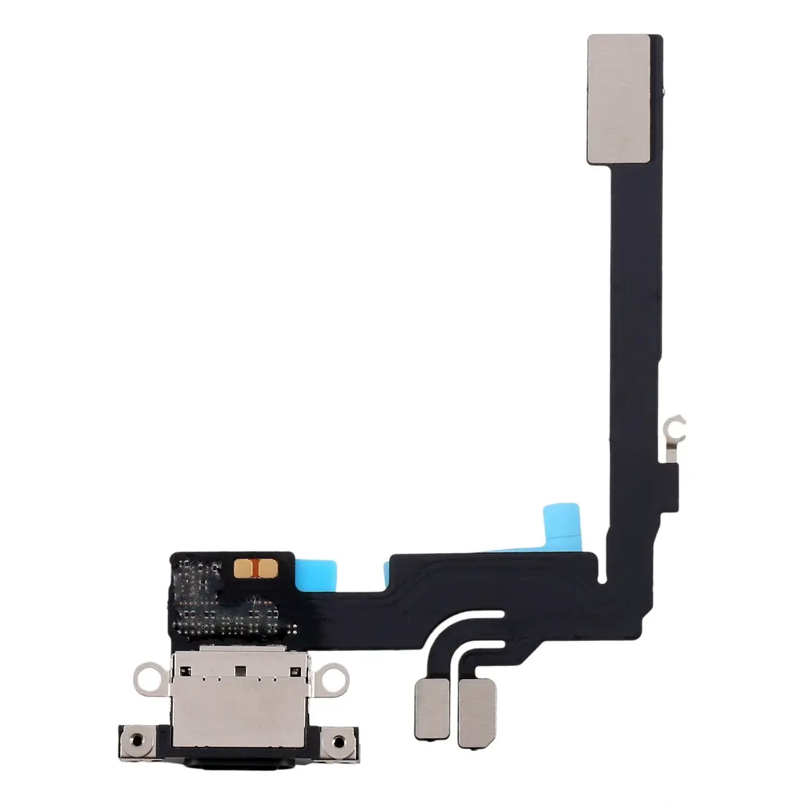 Cable flexible del puerto de carga (Titanio negro) | Repuestos para iPhone 16 Pro