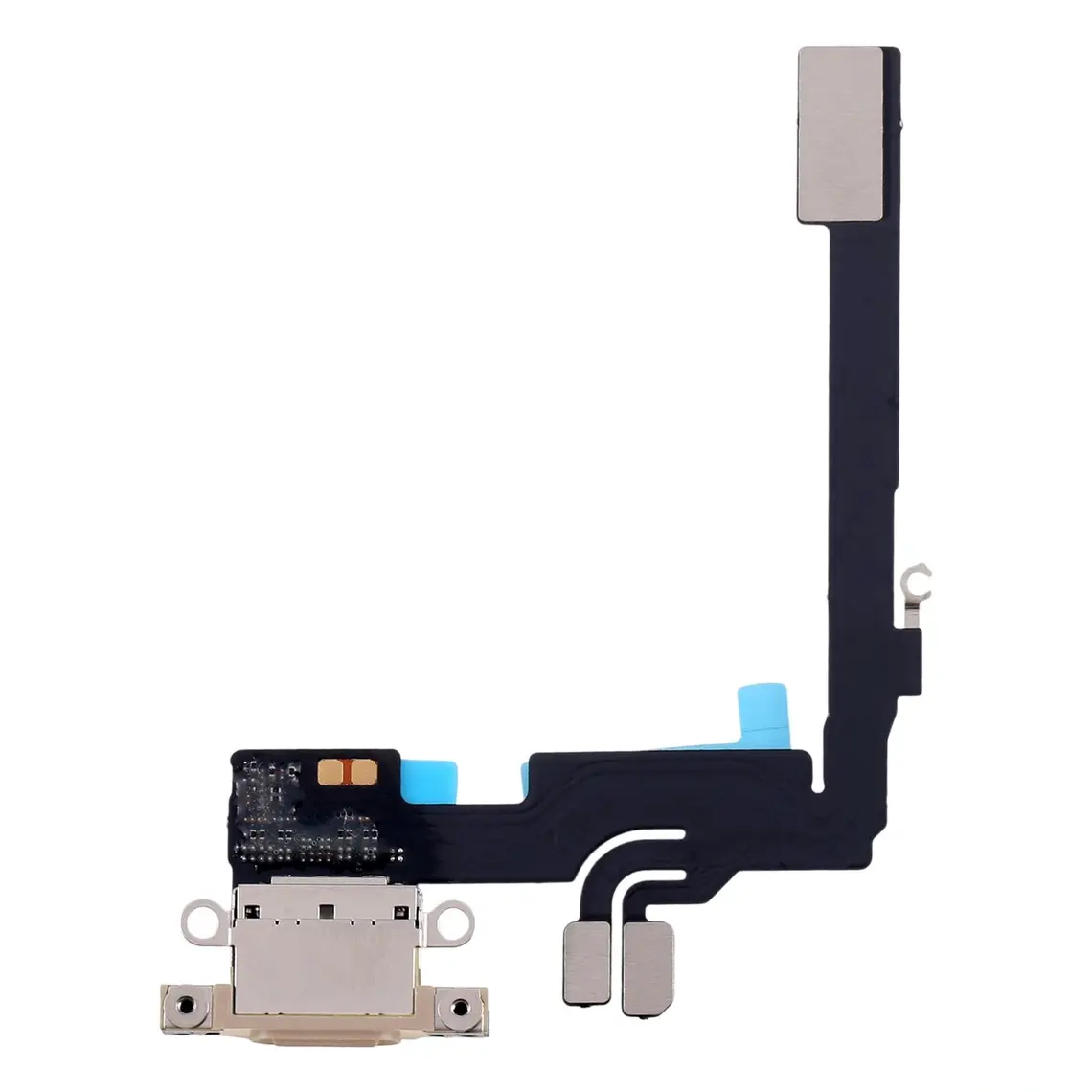 Cable flexible del puerto de carga (Titanio desierto) | Repuestos para iPhone 16 Pro