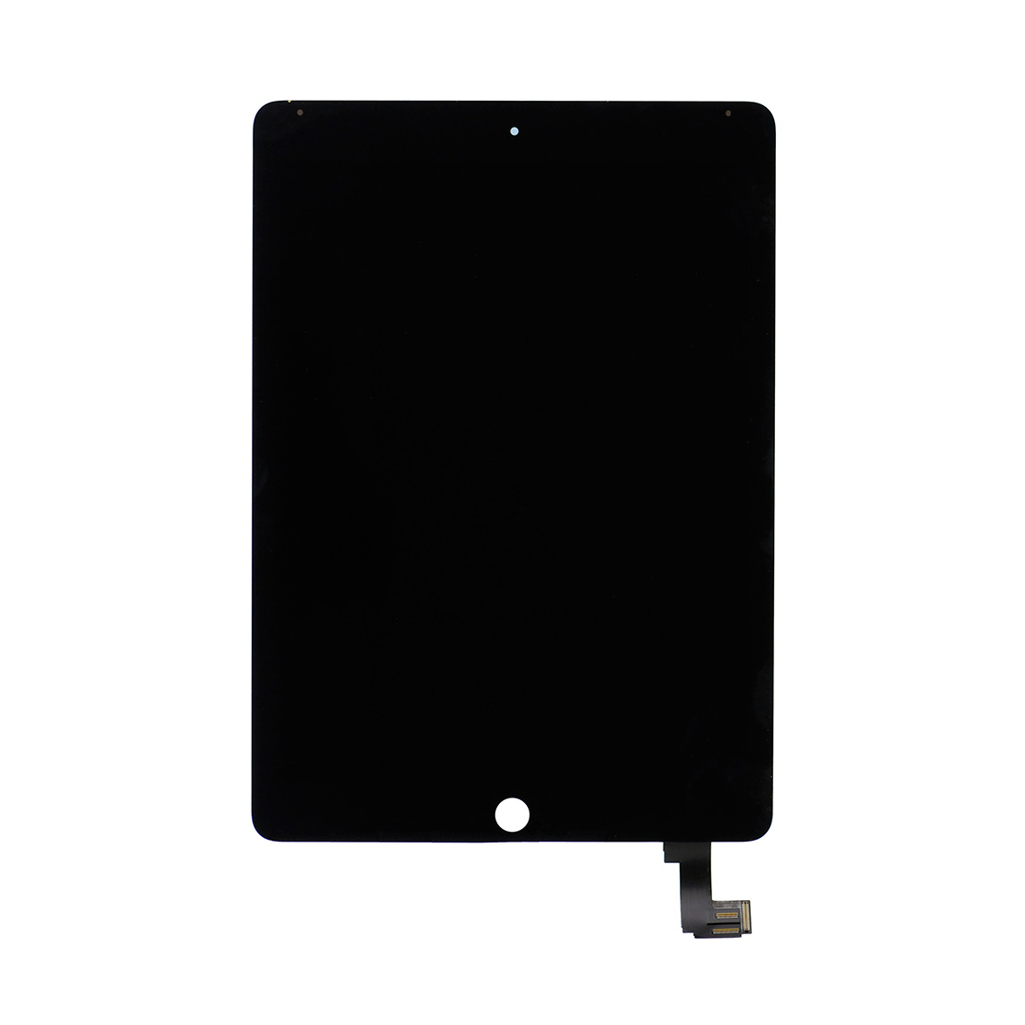 Pantalla LCD de repuesto para iPad Air 2 con digitalizador, sin botón de inicio - Negra