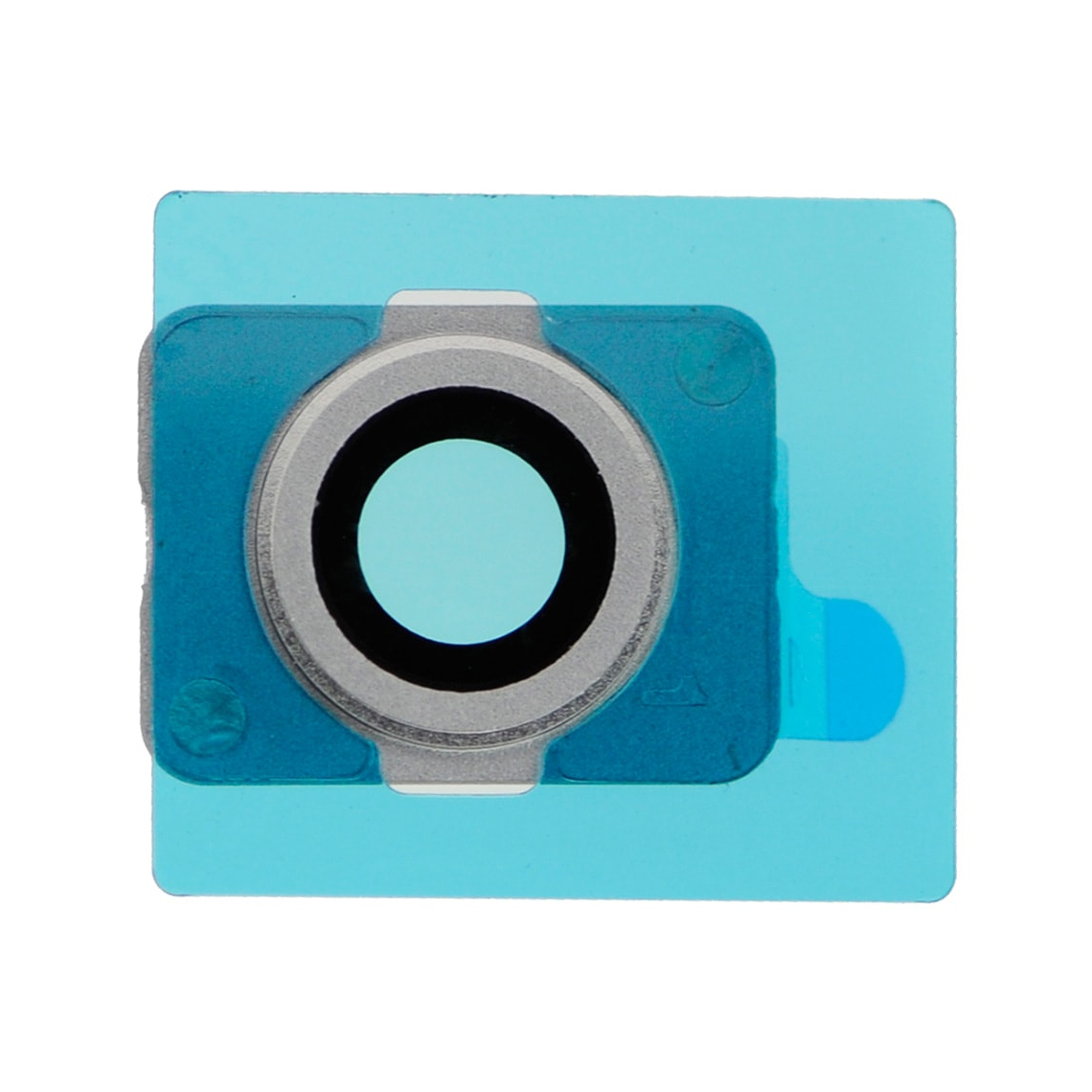 Lente de cámara trasera de repuesto para iPad Air y iPad mini 1/2 con soporte - Gris