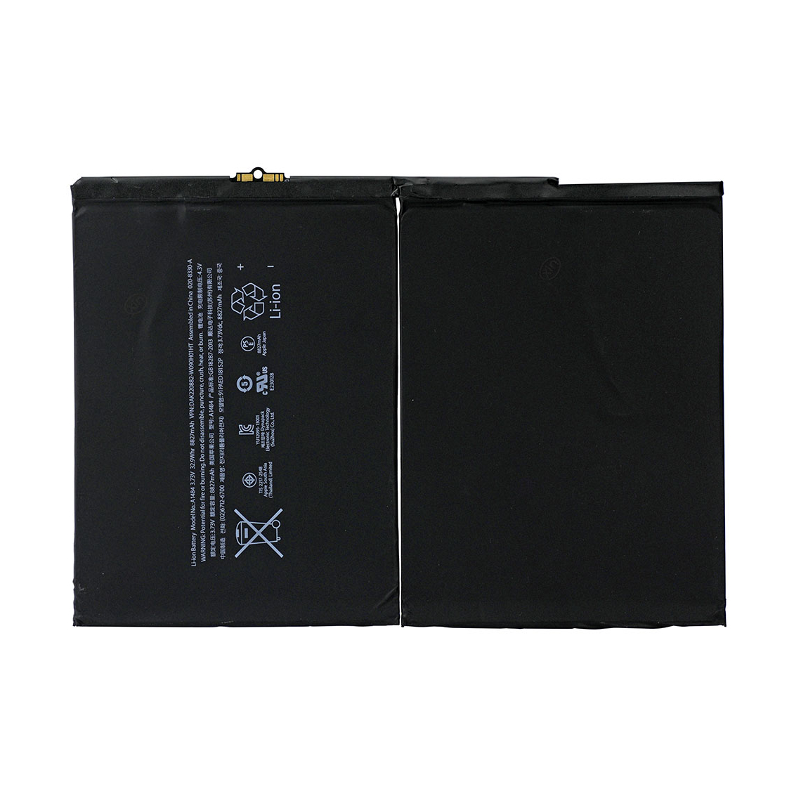 Batería de repuesto para iPad Air/iPad 5/iPad 6/iPad 7/iPad 8 (8827 mAh)