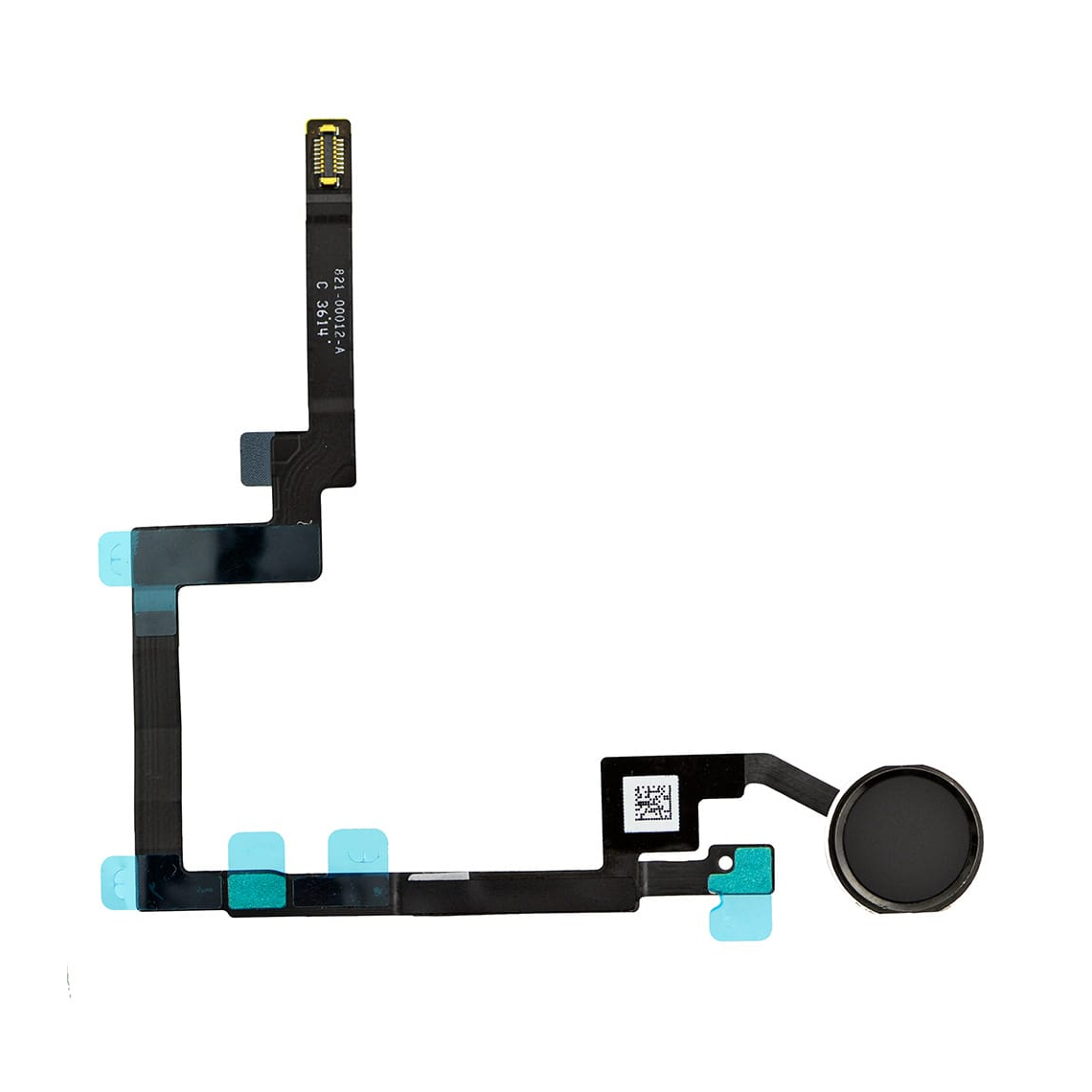 Botón de inicio de repuesto para iPad Mini 3 (conjunto completo) - Negro