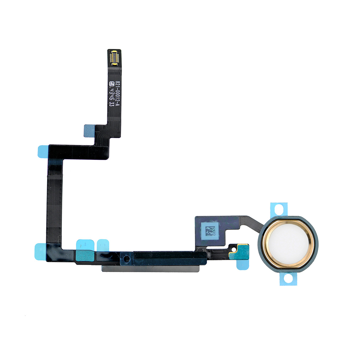 Botón de inicio de repuesto para iPad Mini 3 (conjunto completo) - Dorado