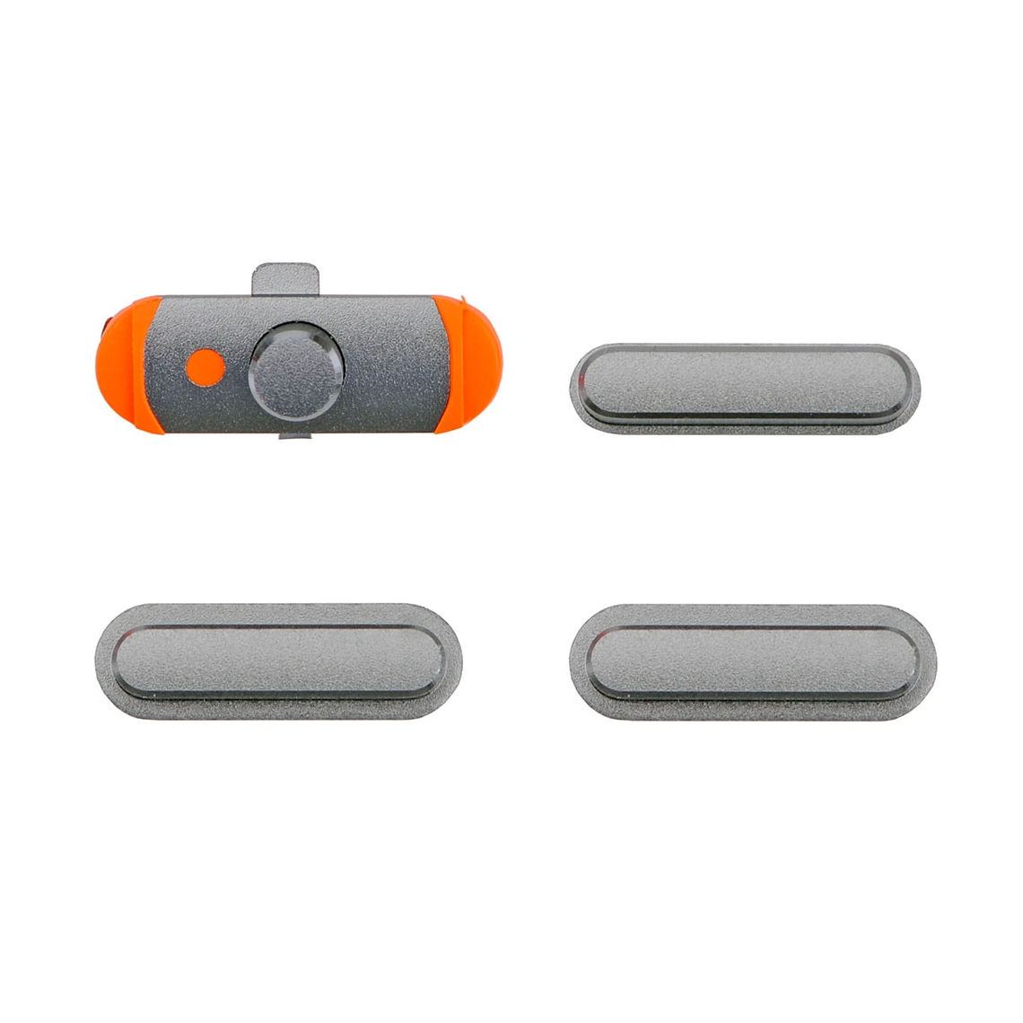 Juego de botones laterales de repuesto para iPad mini 3/iPad Air (color gris)