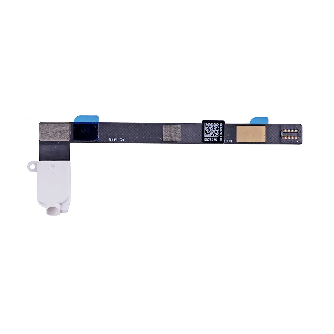 Cable flexible de repuesto para conector de auriculares de iPad Mini 4 versión WiFi - Blanco