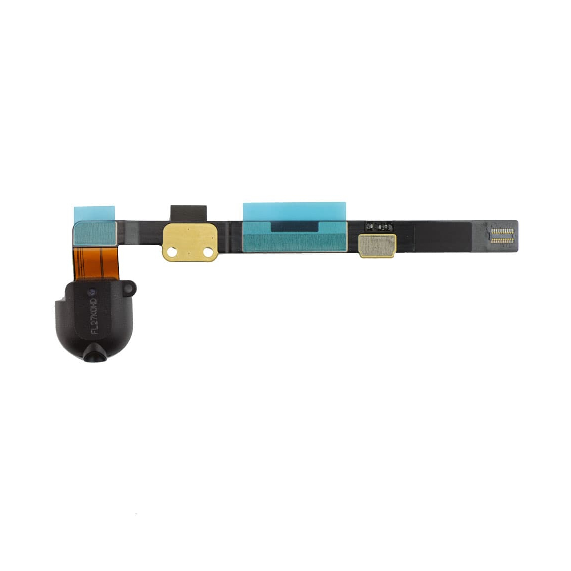 Cable flexible de repuesto para conector de audio de auriculares de iPad Mini (negro)