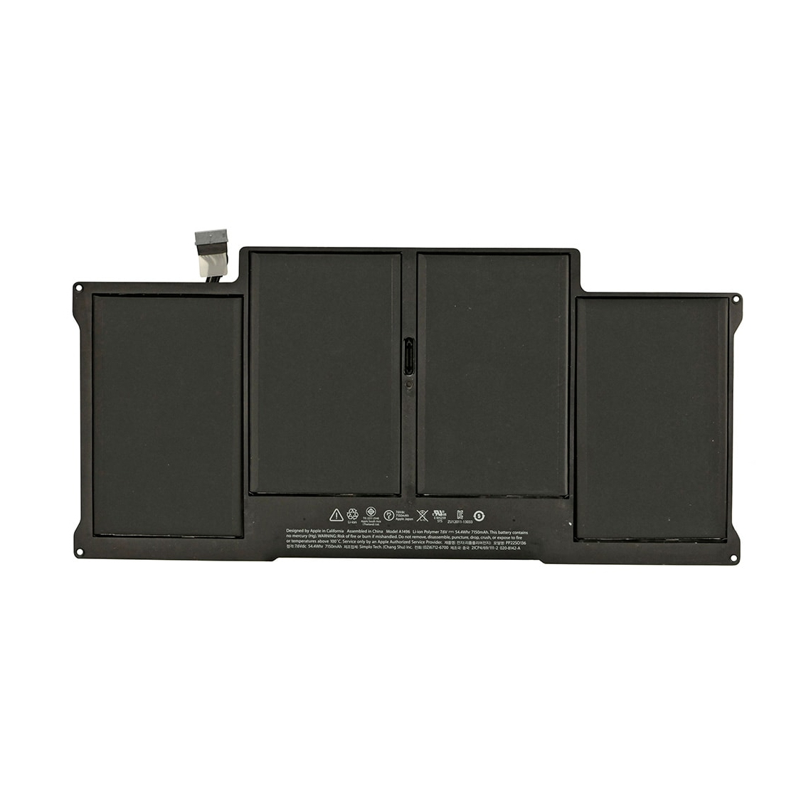Batería A1496 para MacBook Air de 13" A1466 (mediados de 2013, mediados de 2017)