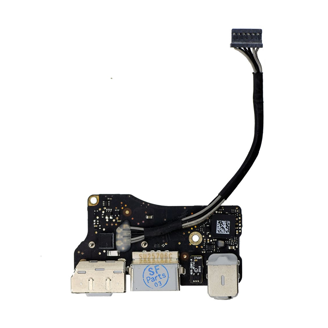 Placa de E/S (MagSafe, USB, audio) para MacBook Air de 13" A1369 (mediados de 2011)