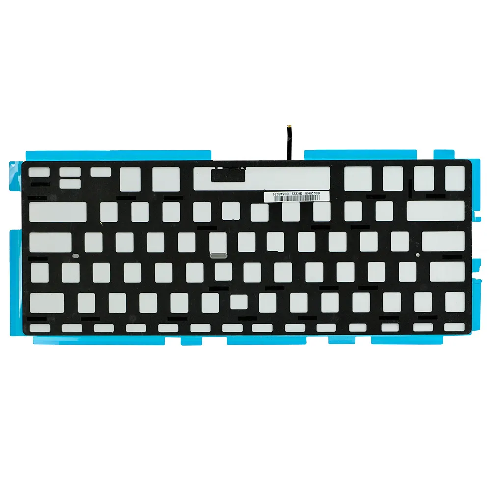 Retroiluminación del teclado (inglés británico) para Macbook Pro de 13" A1278 (mediados de 2009 - mediados de 2012)