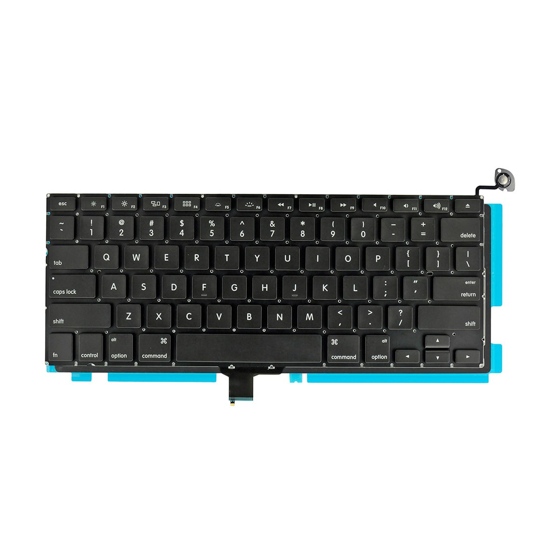 Teclado retroiluminado (inglés estadounidense) para Macbook Pro de 13" A1278 (mediados de 2009 - mediados de 2012)