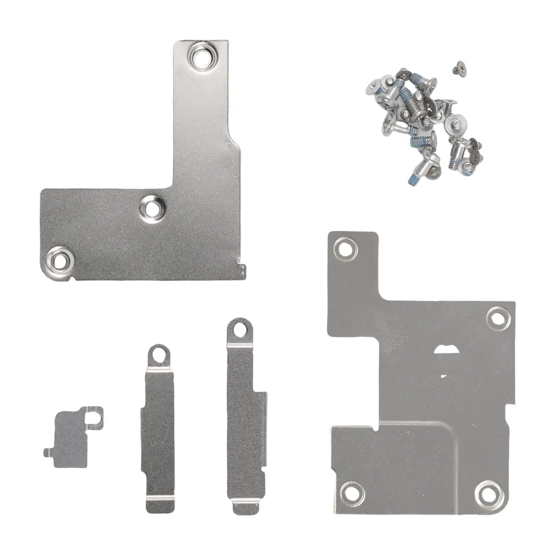 Juego de soportes metálicos para placa base | Piezas de repuesto para iPhone 16 Pro Max