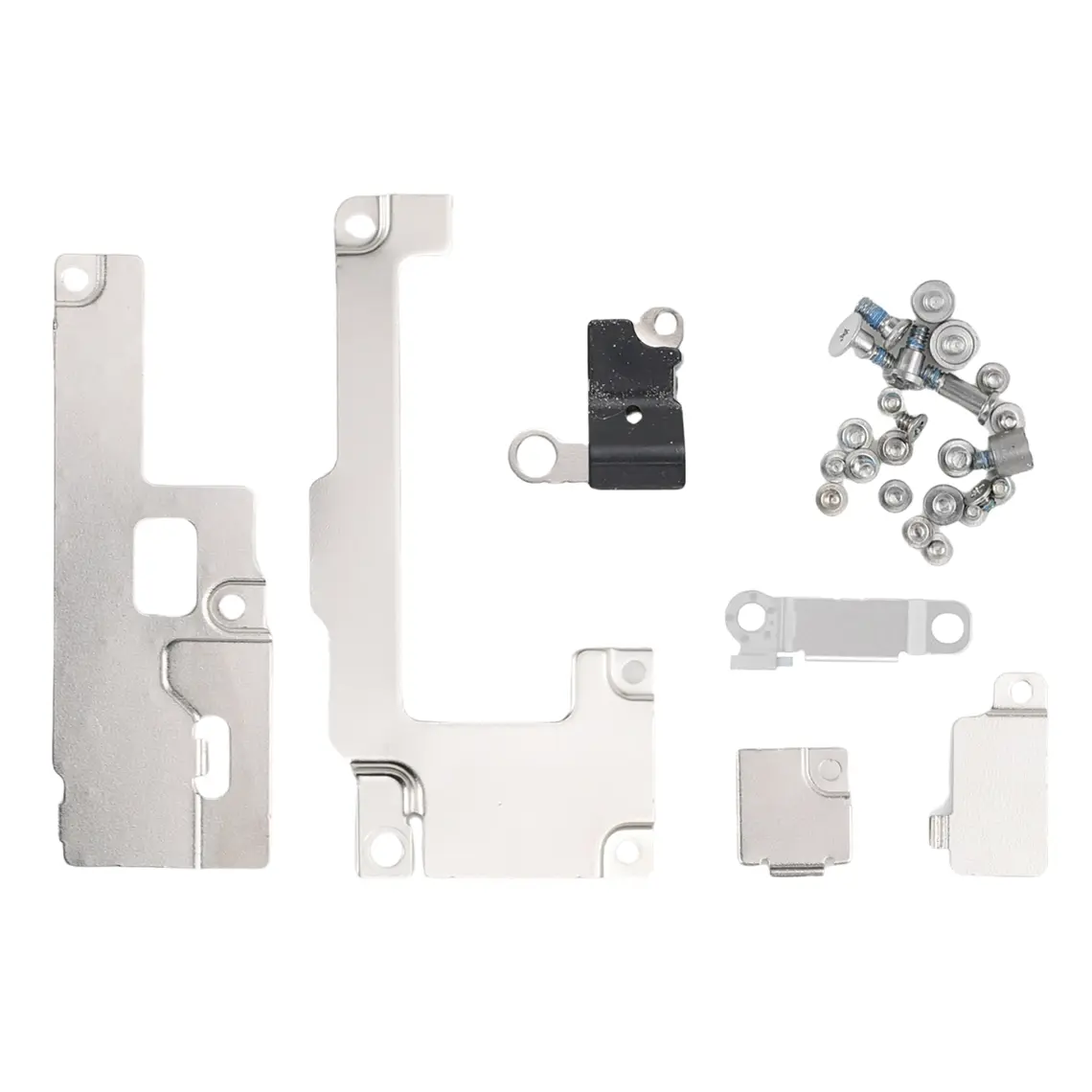 Juego de soportes metálicos para la placa base | Piezas de repuesto para iPhone 16 Plus
